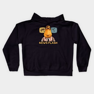 Newsman News Flash Kids Hoodie